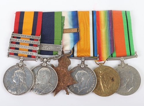 Boer War, North West Frontier & WW1 Medal Group of Six to the Seaforth Highlanders