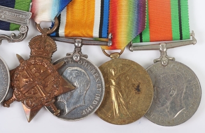 Boer War, North West Frontier & WW1 Medal Group of Six to the Seaforth Highlanders - 5