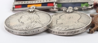 Boer War, North West Frontier & WW1 Medal Group of Six to the Seaforth Highlanders - 6