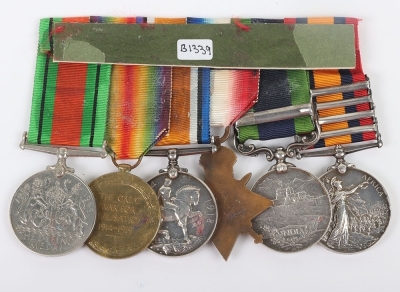Boer War, North West Frontier & WW1 Medal Group of Six to the Seaforth Highlanders - 8