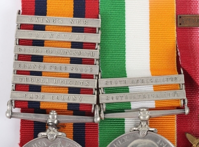 Boer War and WW1 Medal Group of Five to the Kings Royal Rifle Corps, - 2