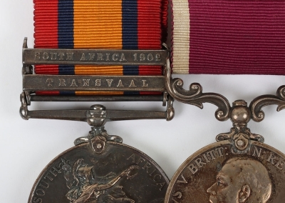 An Interesting Hampshire Regiment Home Service Meritorious Service Medal and Long Service Medal Group of Four Covering Service Over a 40-Year Period - 3