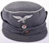 Rare Luftwaffe Officers M-43 Field Cap - 5