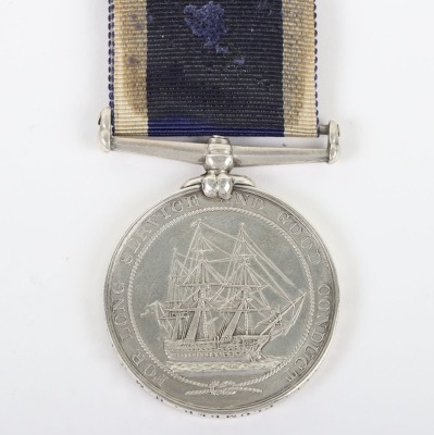 Victorian Navy Long Service and Good Conduct Medal to a Plumber on H.M.S. Tyne. - 3