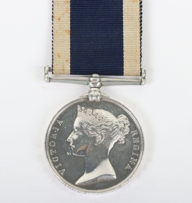 Victorian Navy Long Service and Good Conduct Medal to a Plumber on H.M.S. Asia
