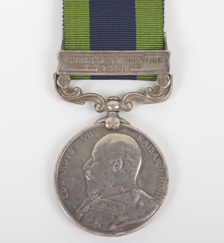 Edward VII India General Service Medal, Driver in the Mule Corps