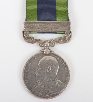Edward VII India General Service Medal, Driver in the Mule Corps