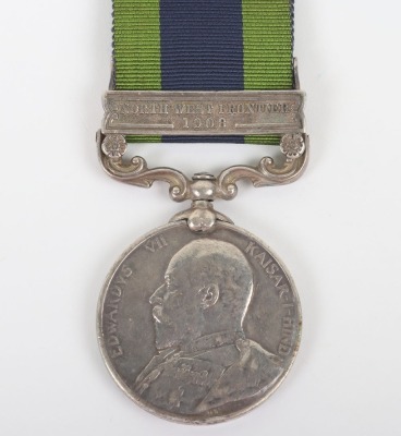Edward VII India General Service Medal, Driver in the Mule Corps