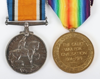 Great War August 1916 Battle of the Somme Casualty Medal Pair and Memorial Plaque to the Sussex Yeomanry - 4