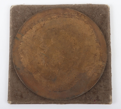 Great War August 1916 Battle of the Somme Casualty Medal Pair and Memorial Plaque to the Sussex Yeomanry - 8