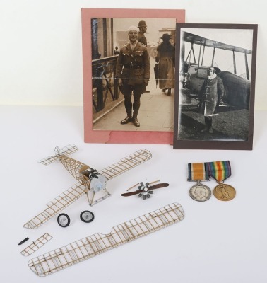 WW1 British Officers Medal Pair