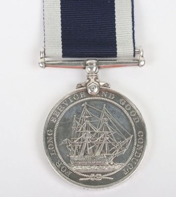 Royal Navy Long Service and Good Conduct Medal to HMS Berwick - 3