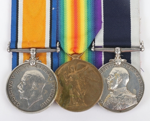 A Great War Medal Pair and Long Service Medal to a Royal Navy Cook