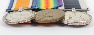 A Great War Medal Pair and Long Service Medal to a Royal Navy Cook - 2