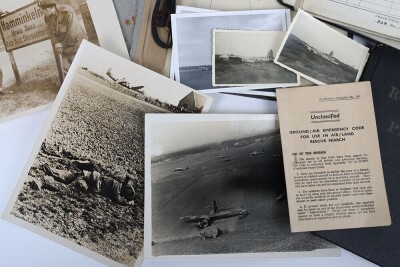 WW2 British Medal and Log Book Grouping of Pilot II Charles A V Brockbank, Flew Horsa Gliders for the Glider Pilot Regiment During Operation Varsity (Rhine Crossing) - 3