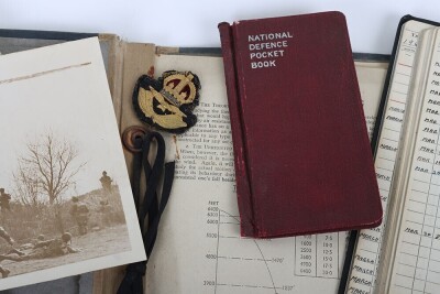 WW2 British Medal and Log Book Grouping of Pilot II Charles A V Brockbank, Flew Horsa Gliders for the Glider Pilot Regiment During Operation Varsity (Rhine Crossing) - 5