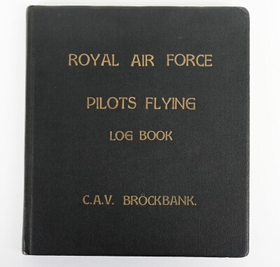 WW2 British Medal and Log Book Grouping of Pilot II Charles A V Brockbank, Flew Horsa Gliders for the Glider Pilot Regiment During Operation Varsity (Rhine Crossing) - 6