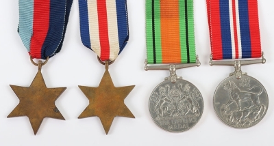 WW2 British Campaign Medals of Ronald Victor Jones who After WW2 Emigrated to the USA on the RMS Queen Mary, Later Joining the US Army Before Deserting and Being Discharged From the US Army for Bad Conduct - 3