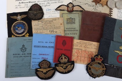 WW2 Royal Air Force No202 Squadron Medal and Log Book Grouping - 3