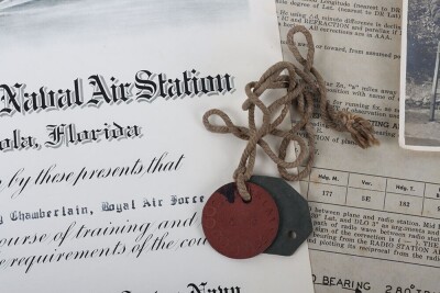 WW2 Royal Air Force No202 Squadron Medal and Log Book Grouping - 6