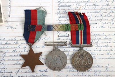 WW2 Royal Air Force No202 Squadron Medal and Log Book Grouping - 9