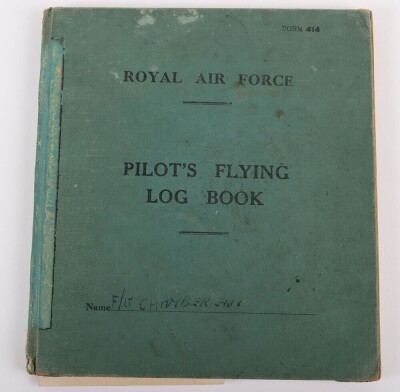 WW2 Royal Air Force No202 Squadron Medal and Log Book Grouping - 12