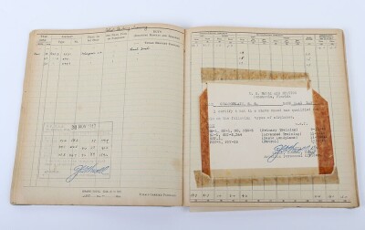 WW2 Royal Air Force No202 Squadron Medal and Log Book Grouping - 15