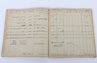 WW2 Royal Air Force No202 Squadron Medal and Log Book Grouping - 16