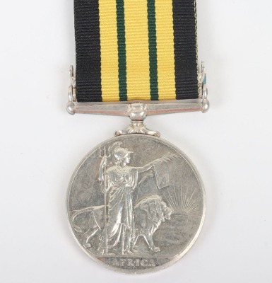 Africa General Service Medal to the Kings African Rifles for the Mau Mau Uprising - 3