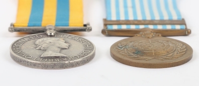 Korean War Campaign Medal Pair to the Royal Artillery - 3