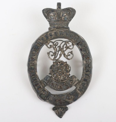 Victorian Fourth Administrative Battalion Hampshire Rifle Volunteers Glengarry Badge
