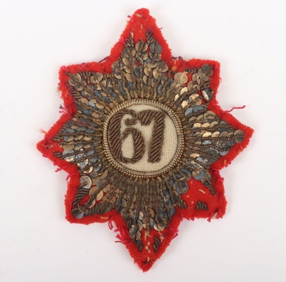 67th (South Hampshire) Regiment of Foot Coatee Tail Ornament