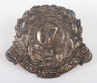 67th (South Hampshire) Regiment of Foot Pouch Badge