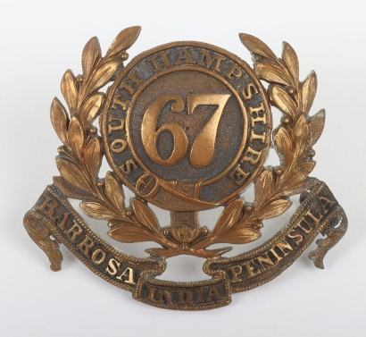 67th (South Hampshire) Regiment of Foot Headdress Badge