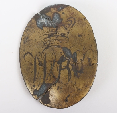 Rare Georgian Wootton Bridge Volunteers (Isle of Wight) Shoulder Belt Plate