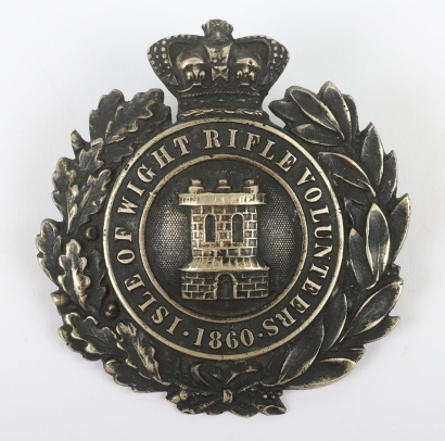 Victorian Isle of Wight Rifle Volunteers Other Ranks Shako Plate