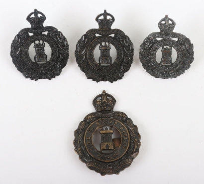 Isle of Wight Rifles Officers Badge Grouping