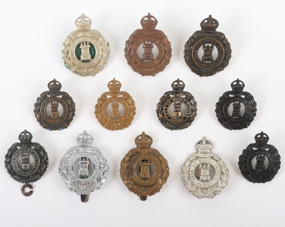 Variations of Isle of Wight Rifles Cap and Collar Badges