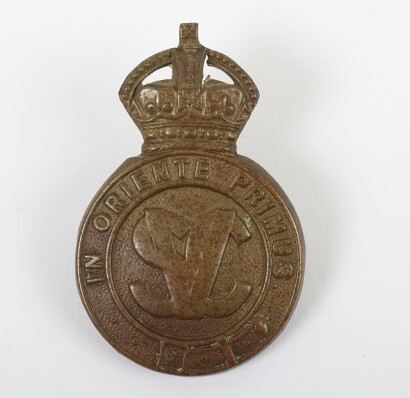 Singapore Volunteer Corps Cap Badge Pre 1923