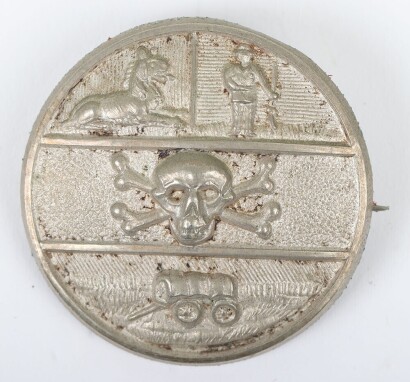 Rare ZAR Johannesburg Vrijwilliger Corps Slouch Hat Badge
