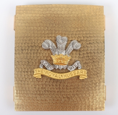 EIIR Royal Hussars Standard Bearers Belt Plate.