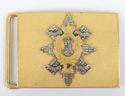 Victorian Royal Highlanders The Black Watch Waist Belt Clasp