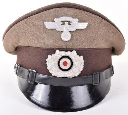 Rare Third Reich NSKK NCO’s Peaked Cap