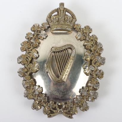 Post 1902 London Irish Rifles Officers Pouch Belt Plate