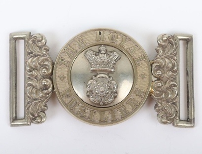 Victorian Volunteer Battalion Royal Fusiliers Officers Waist Belt Clasp