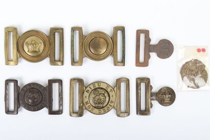 British Army Waist Belt Clasps Recovered from Boer War Battlefield