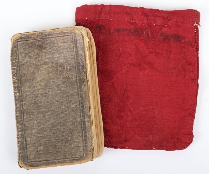Boer War Interest Battlefield Recovered Holy Bible