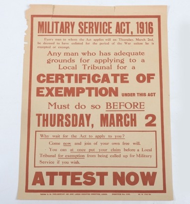 WW1 British Parliamentary and Joint Labour Committee Poster No159