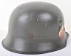 Scarce WW2 German Army Officers Parade Pattern Helmet - 2