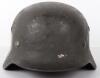 WW2 German Army M-35 Double Decal Steel Combat Helmet - 10